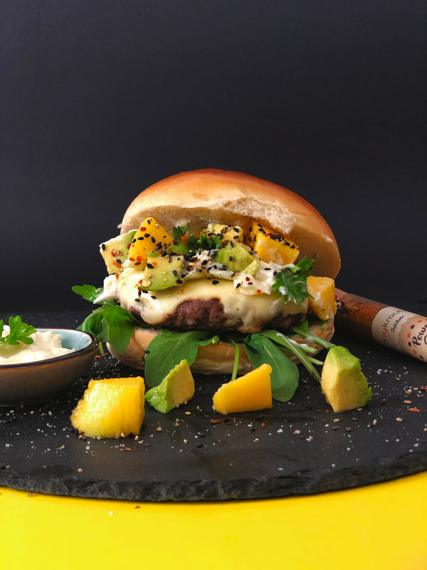Mango Avocado Burger