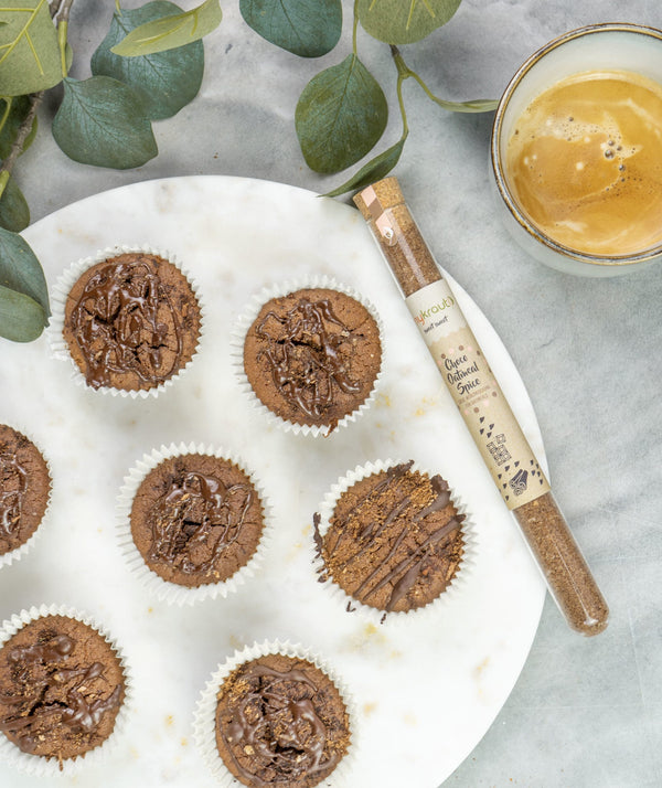 Schoko Zucchini Muffins