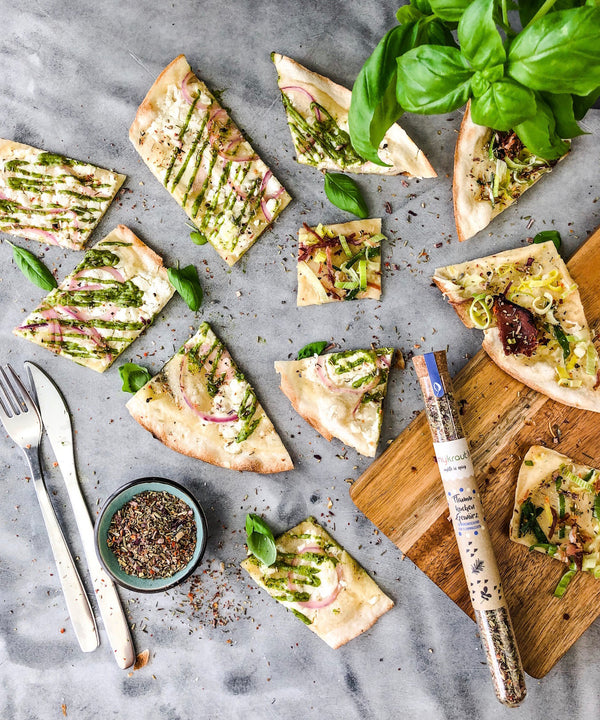 Avocado Flammkuchen